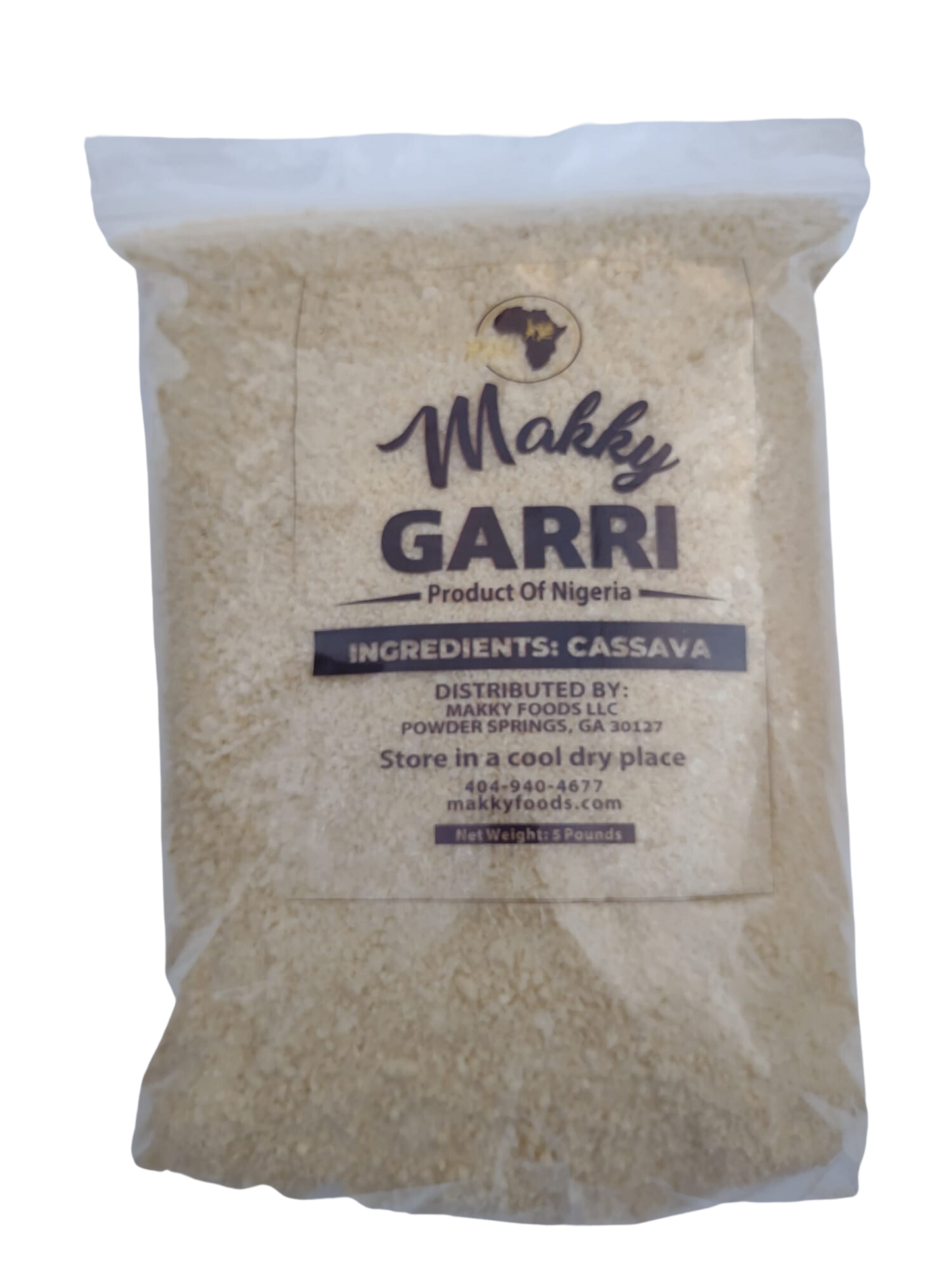 White Garri Ghana(5LBs)