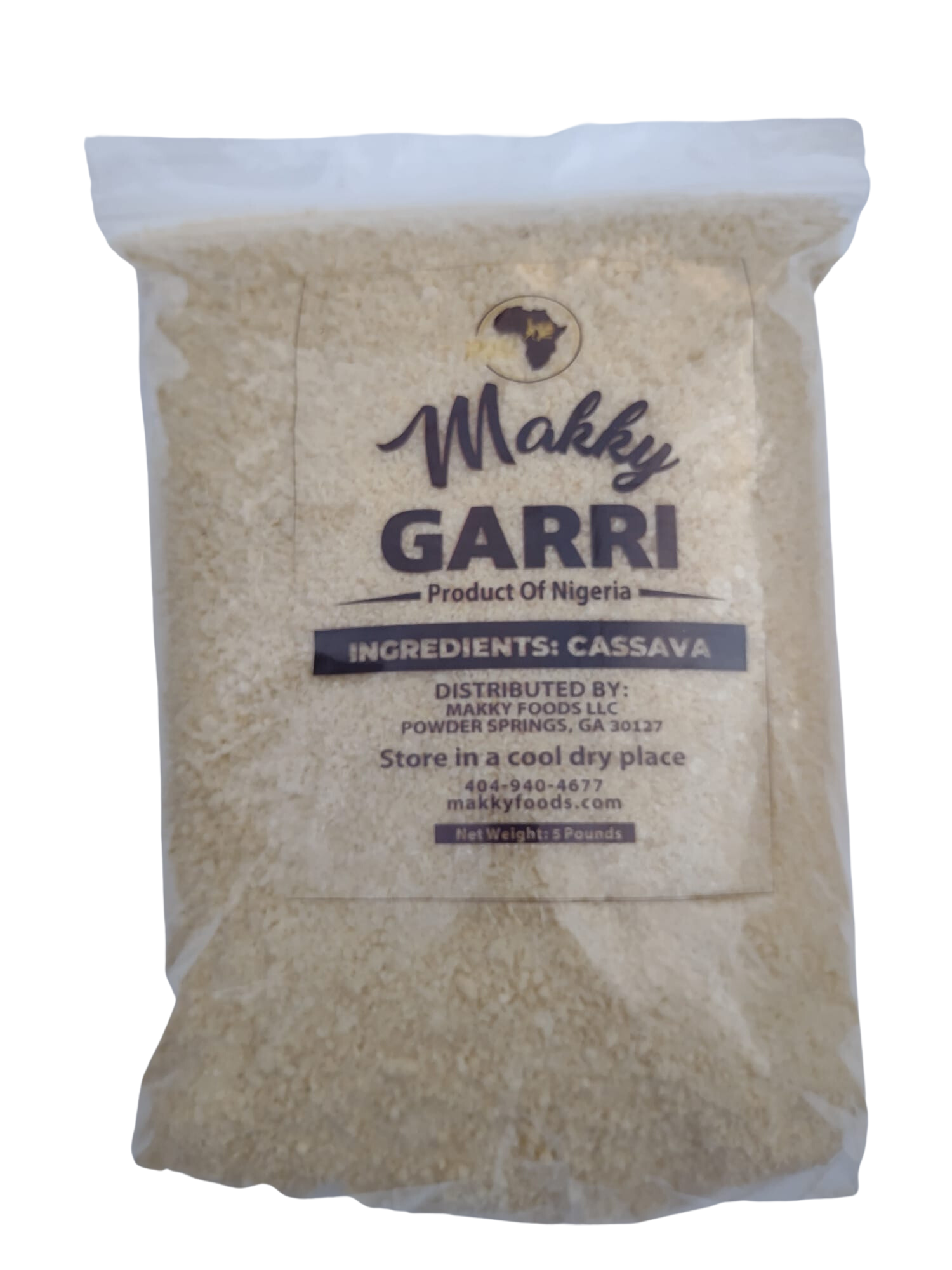 White Garri Ghana(5LBs) – makkyfoods
