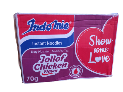 Indomie Jollof Chicken Flavor(1 box)