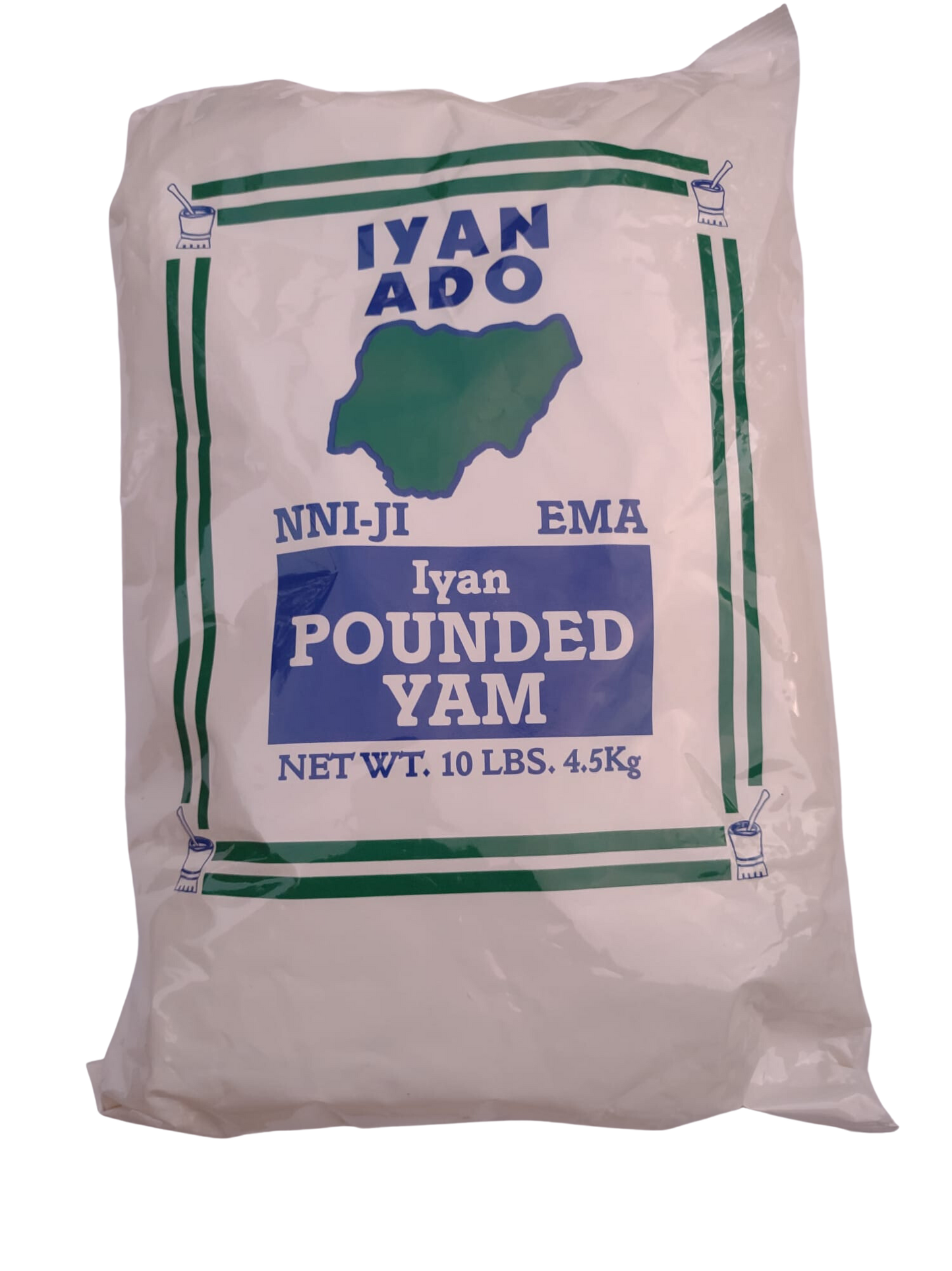 Iyan Ado Pounded Yam(10LBs)